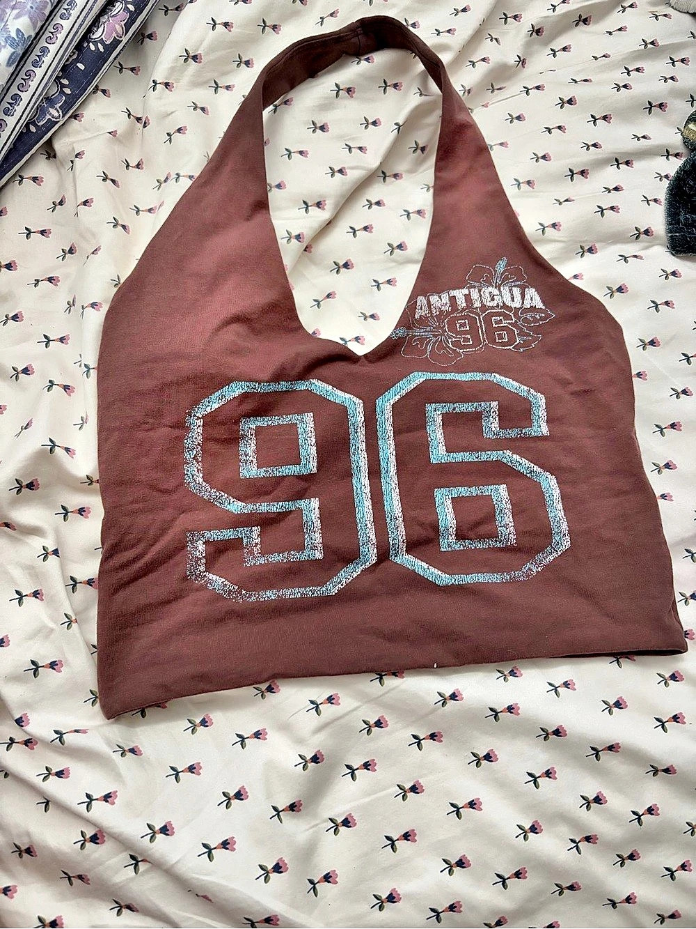 Streetwear Society Graphic 96 Tote Bag Brown Large